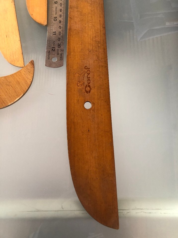 ahşap riga cetvel seti - Görsel 4