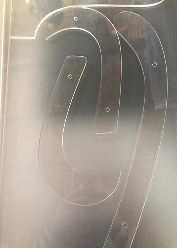 Şeffaf Plastik Riga seti - Görsel 6