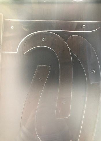 Şeffaf Plastik Riga seti - Görsel 2