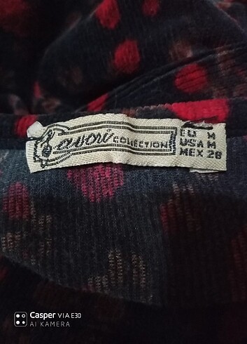 m Beden çeşitli Renk Çiçek desenli elbise