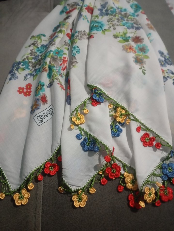 reyyan fıstık oyalı yazma - Görsel 5