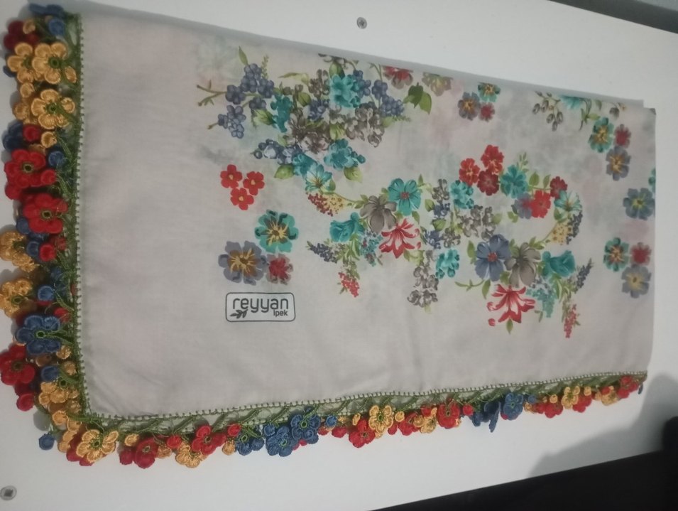 reyyan fıstık oyalı yazma - Görsel 2