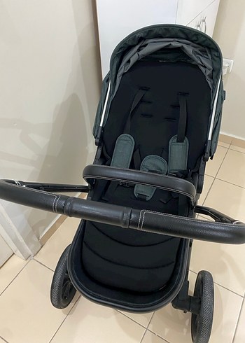 Siyah ve Gri Bebek Arabası - Görsel 4