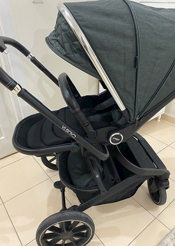 Siyah ve Gri Bebek Arabası - Görsel 3