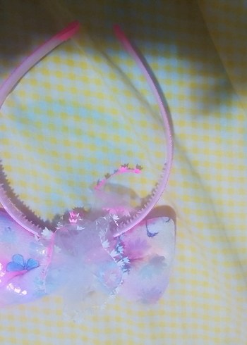 Renkli Peluş Detaylı Çocuk Taçları - Görsel 2