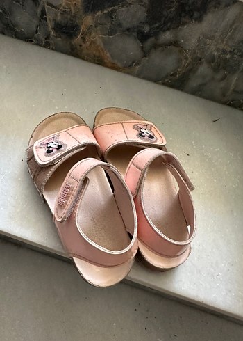 Kız Çocuk Pembe Tokalı Terlik - Görsel 9