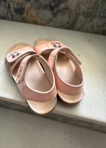 Kız Çocuk Pembe Tokalı Terlik - Görsel 8