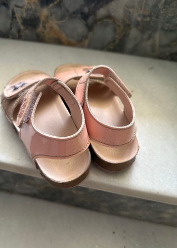 Kız Çocuk Pembe Tokalı Terlik - Görsel 7