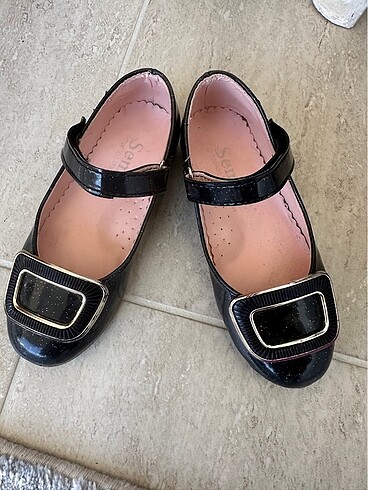 Siyah kız çocuk babet - Görsel 7