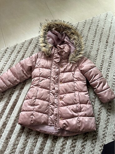 H&M Gül kurusu kız çocuk mont/kaban
