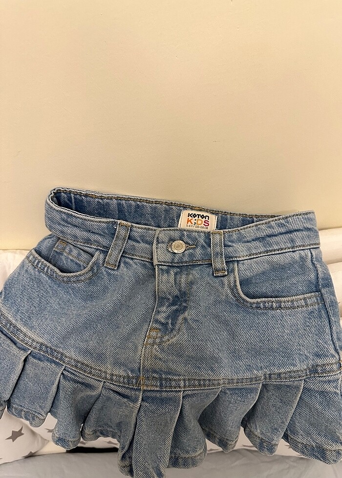 Koton kız çocuk kot etek - Görsel 3