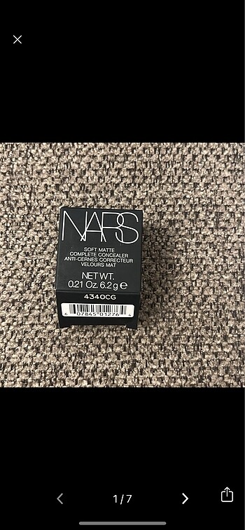 Nars kapatıcı