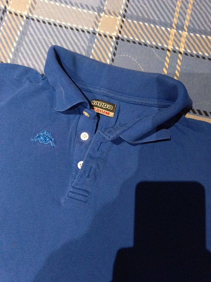 Erkek Mavi Kısa Kollu Polo Yaka Tişört - Görsel 2