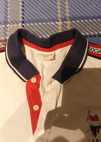 Erkek Beyaz Kısa Kollu Polo Tişört - Görsel 2