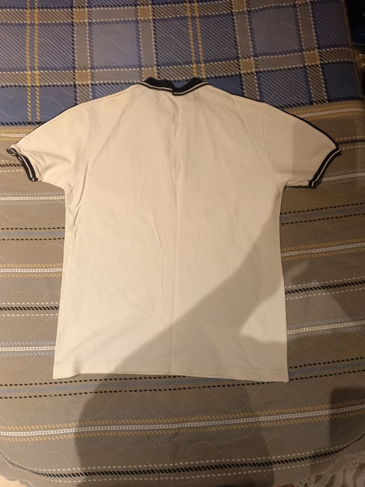 Erkek Beyaz Kısa Kollu Polo Tişört - Görsel 3