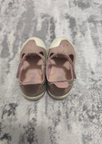 Kız Bebek İlk Adım Ayakkabısı Pembe Velcro - Görsel 2