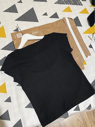 Önü açık bluz kare yaka bluz - Görsel 5