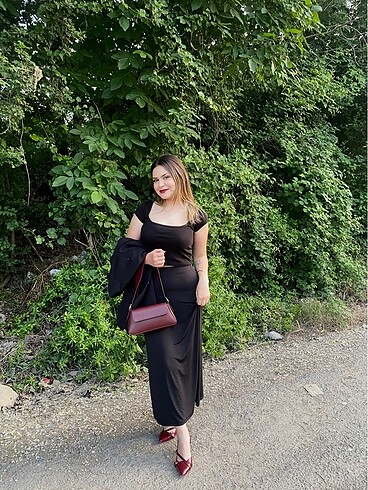 Önü açık bluz kare yaka bluz - Görsel 8