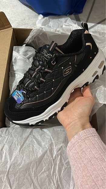 Skechers Skechers dlites glmaour elimde kalmadı