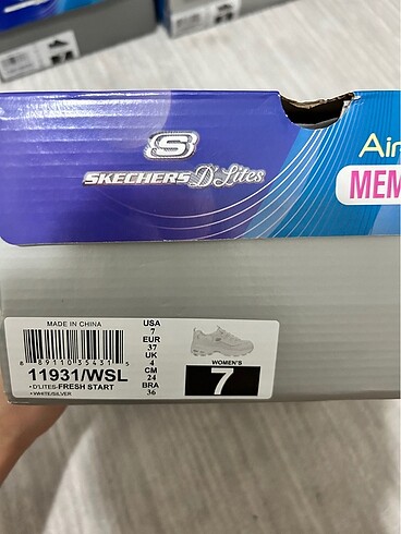 37,5 Beden siyah Renk Skechers D?lites dlites biggest fan fresh star