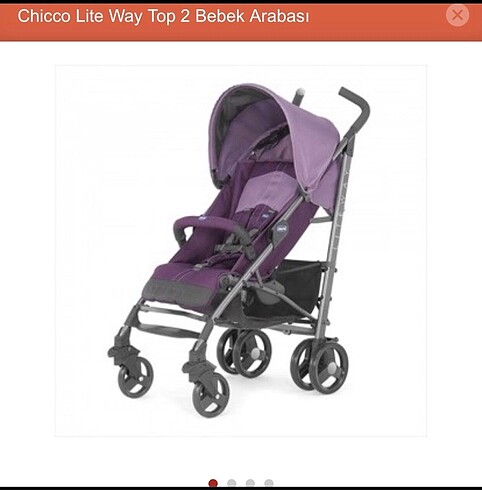 Chicco baston bebek arabası