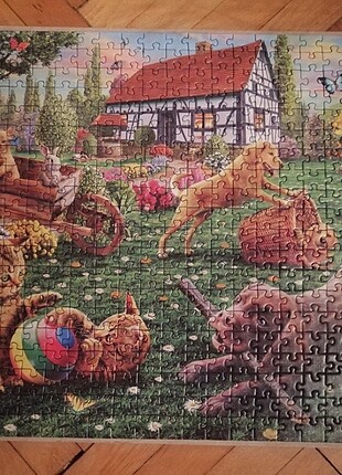  Beden 2 adet Puzzle 500lük