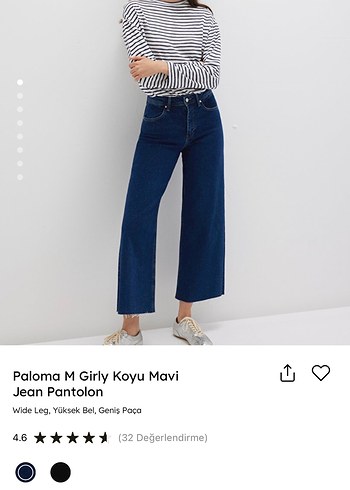 Mavi Wide Leg Jean
