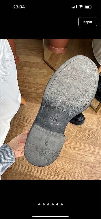 Zara Zara LOAFER MAKOSEN