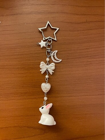 Hello Kitty Moon and star rabbit anahtarlık