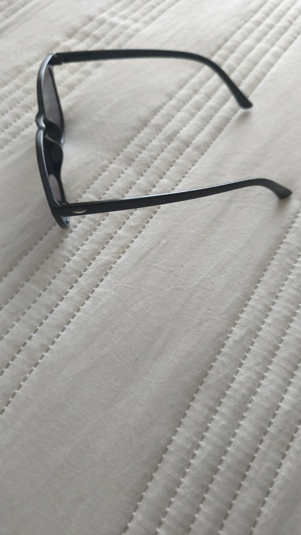 Klasik Siyah Şeffaf Kadın Güneş Gözlüğü - Görsel 2