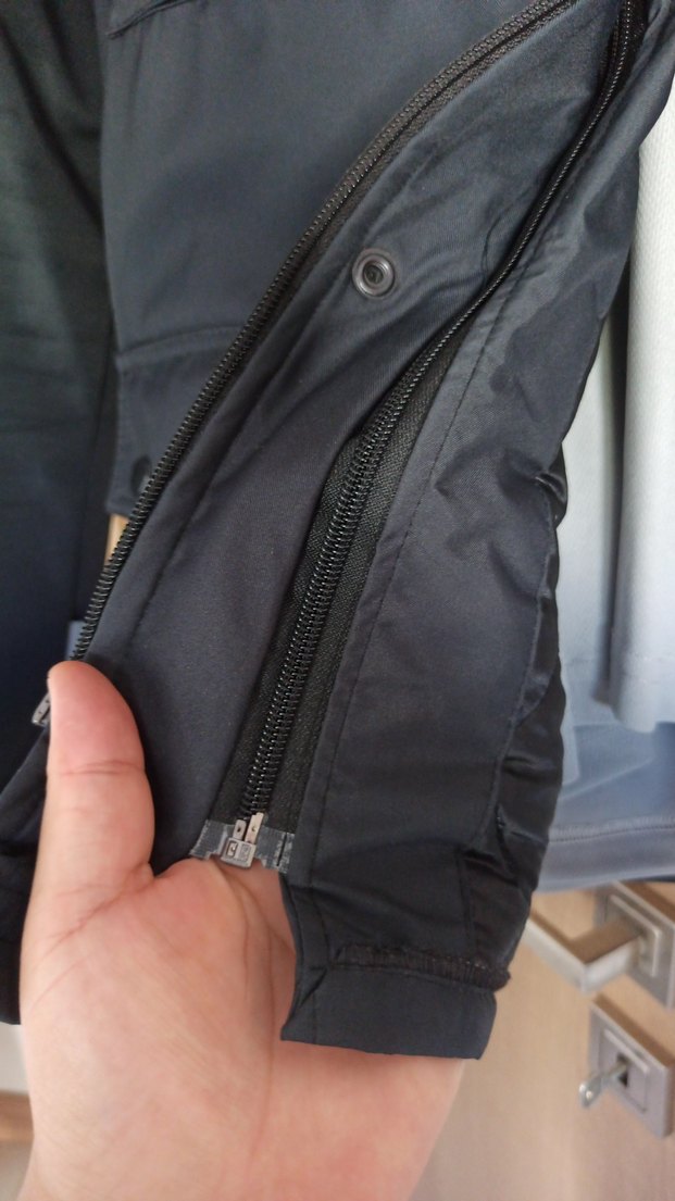 Gri Baskılı Erkek Kaban, Uzun Kollu, Kemerli - Görsel 2