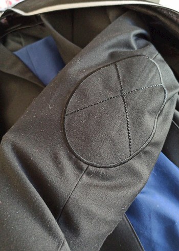 Düğmeli Siyah Erkek Takım Elbise Ceket - Görsel 5