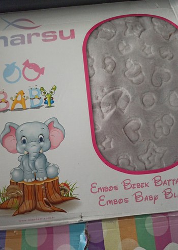 Gri Desenli Bebek Battaniyesi - Görsel 5