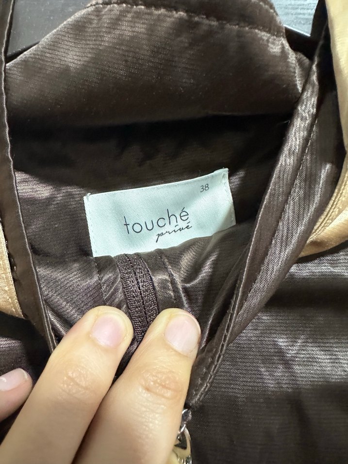 Touche Kadın Siyah Kemerli Uzun Yağmurluk - Görsel 3