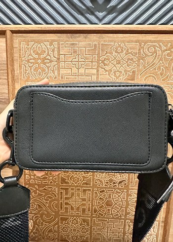 Siyah Deri Kadın Çapraz Çanta - Görsel 2