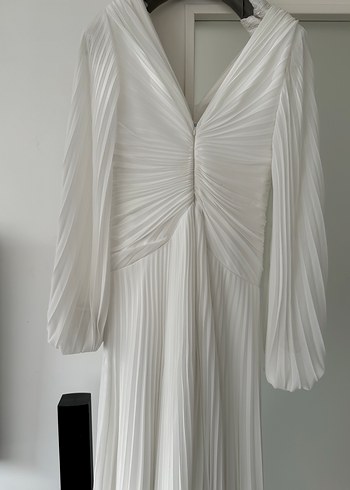 Mavi Bohem Uzun Abiye Elbise - Görsel 11