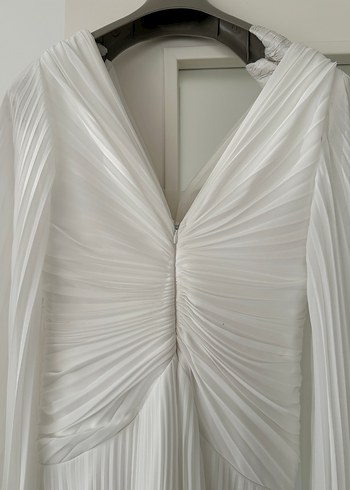 Mavi Bohem Uzun Abiye Elbise - Görsel 12