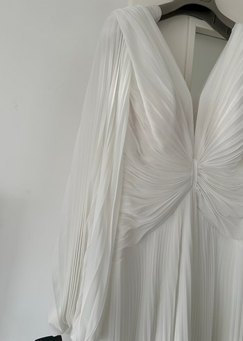 Mavi Bohem Uzun Abiye Elbise - Görsel 13