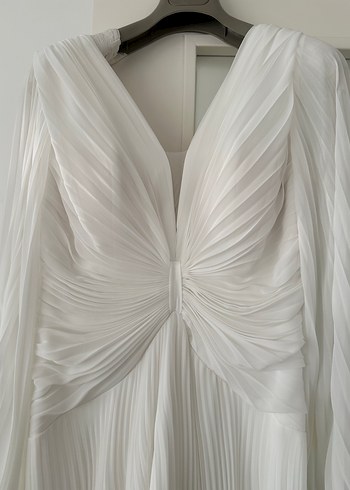 Mavi Bohem Uzun Abiye Elbise - Görsel 15