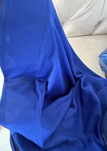 Mavi Bohem Uzun Abiye Elbise - Görsel 9