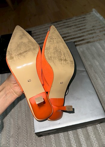 Turuncu abiye ayakkabısı - Görsel 4