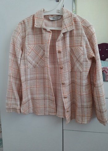 Bej genç tarz Düğmeli Uzun Kollu Gömlek - Görsel 4