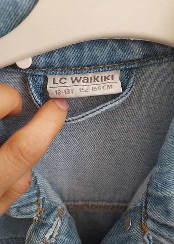 Mavi Düğmeli Denim Ceket - Görsel 5