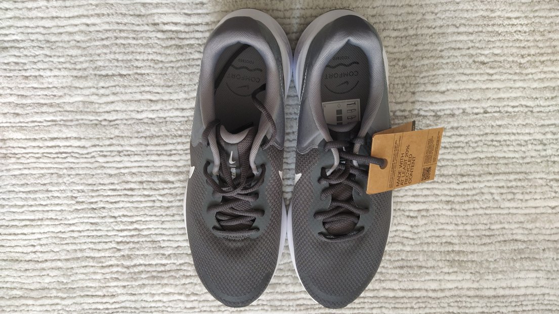 Nike Revolution 7 Gri Erkek Spor ayakkabı 43 numara - Görsel 4