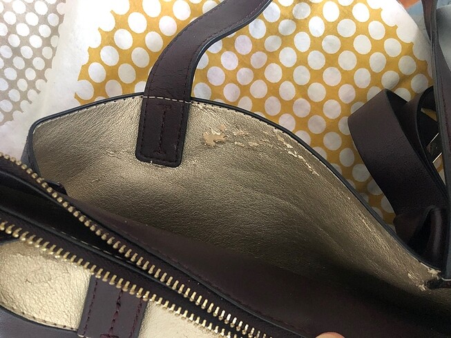  Beden bordo Renk Nine west çanta