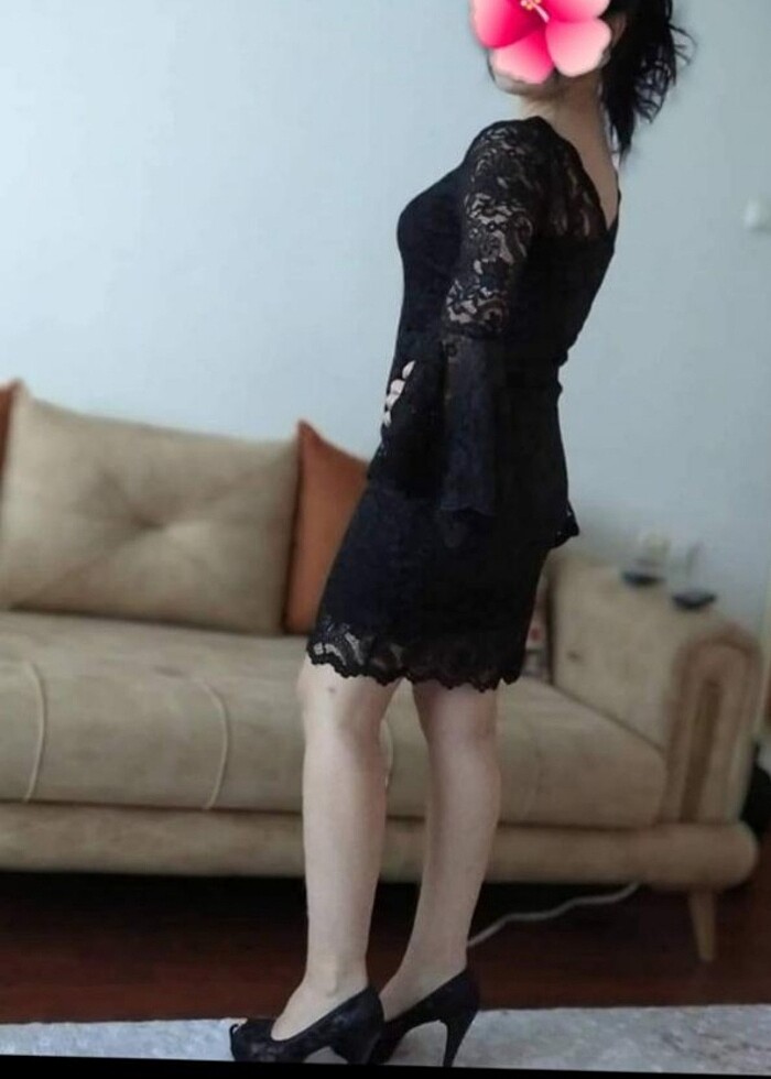 dantelli elbise  - Görsel 2