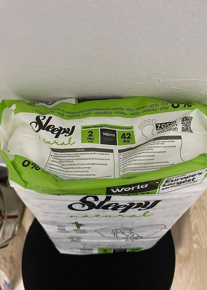 Sleepy 2 numara bebek bezi - Görsel 2