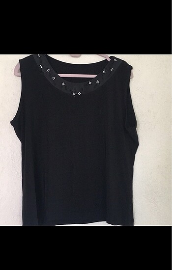 Büyük beden yelek bluz etek takımı - Görsel 4