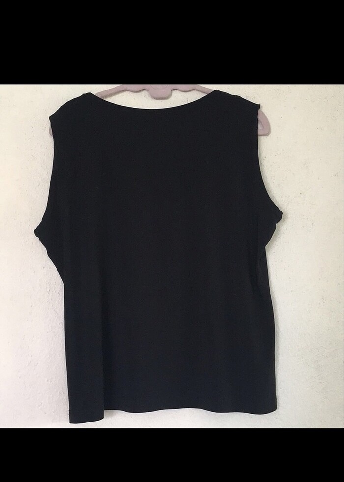 Büyük beden yelek bluz etek takımı - Görsel 5