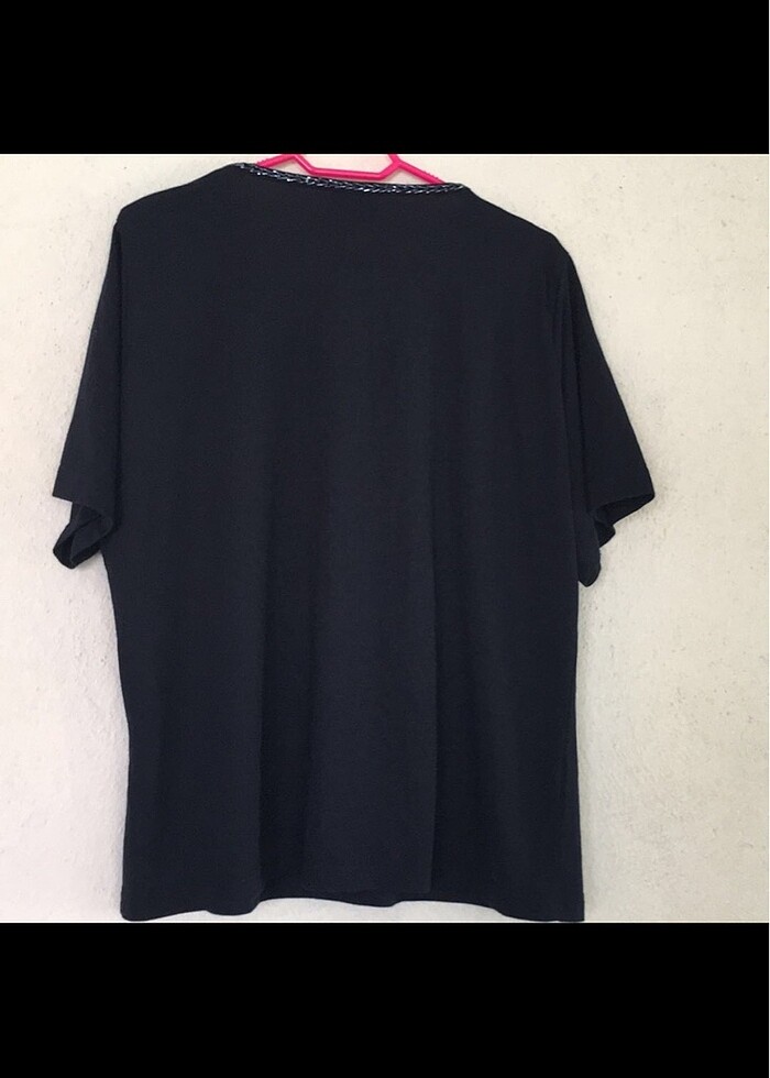 Taş işlemeli bluz yelek takımı - Görsel 4